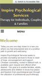 Mobile Screenshot of inspirepsychologicalservices.com